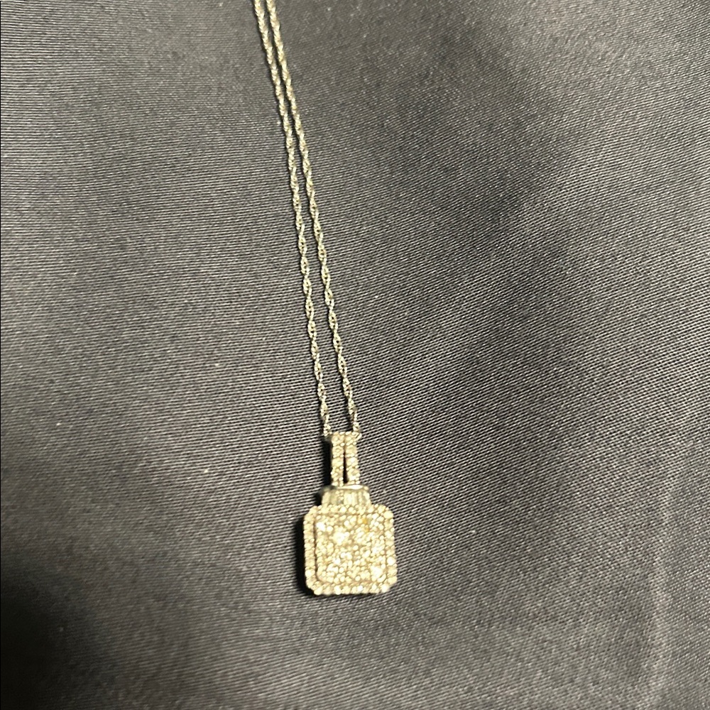 Radiant Gold-Tone Pendant Necklace